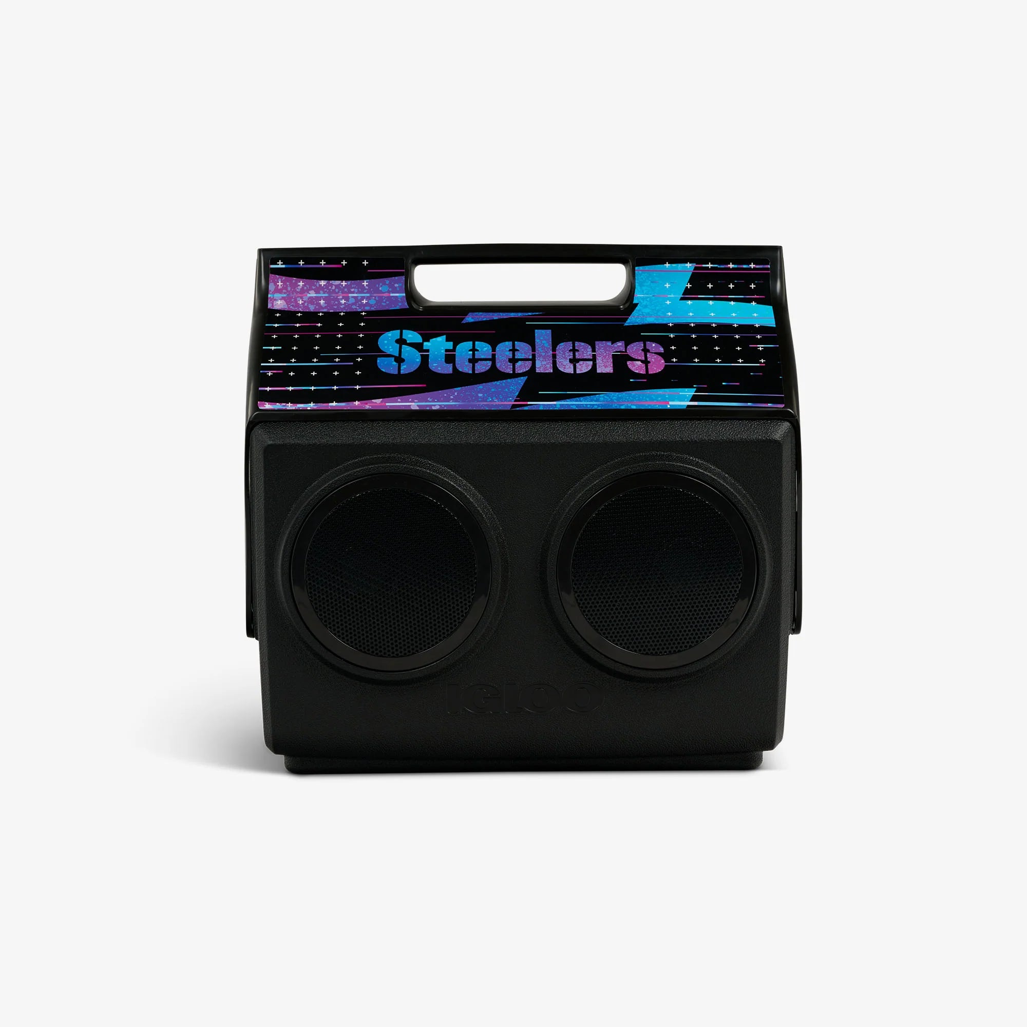 Igloo Camping Cooler NFL Neon Pittsburgh Steelers KoolTunes