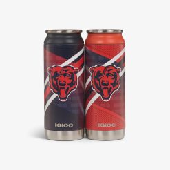 Igloo Camping Cooler Chicago Bears Home & Away 16 Oz Can 2-Pack