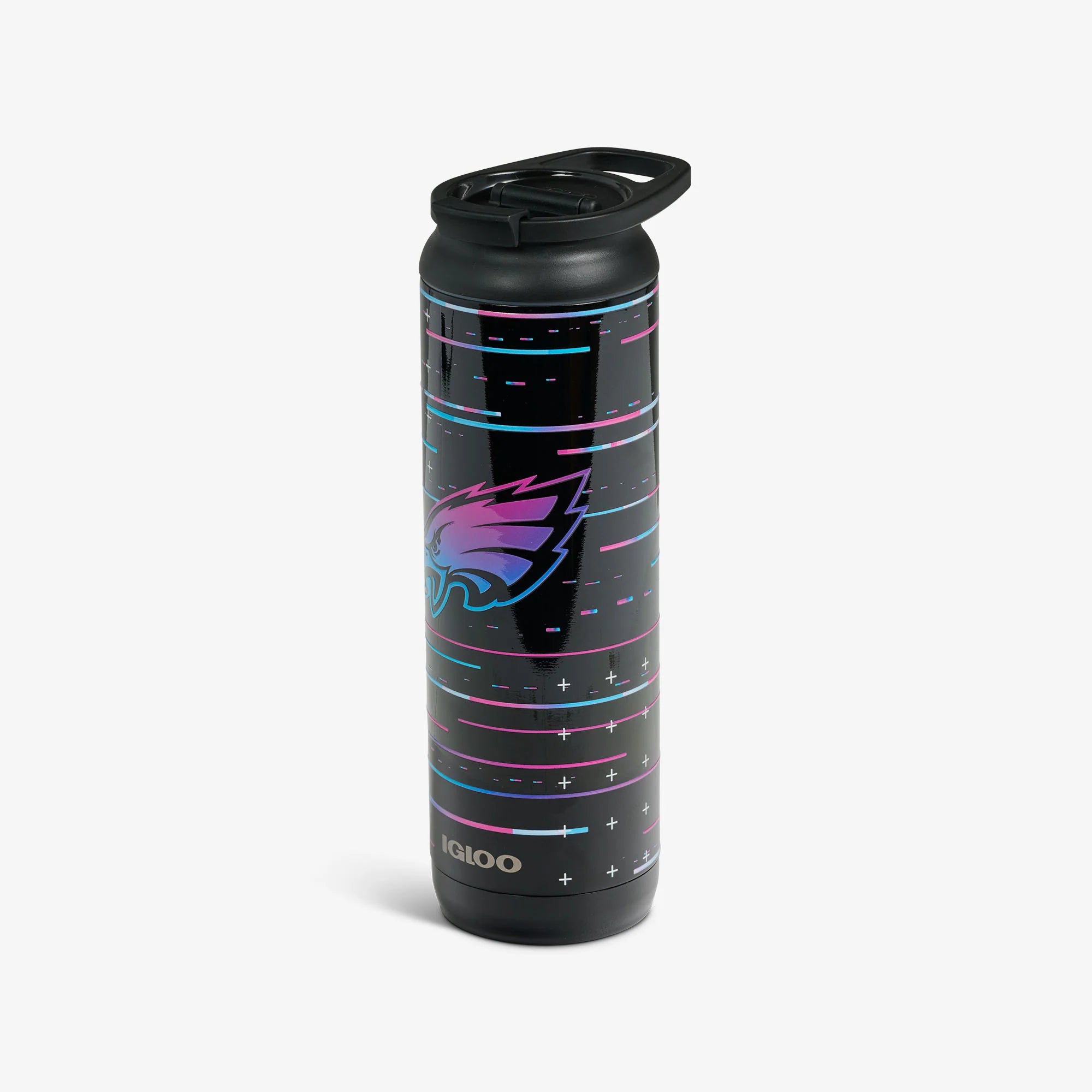 Igloo Camping Cooler NFL Neon Philadelphia Eagles 20 Oz Flip n Sip Tumbler - Image 6