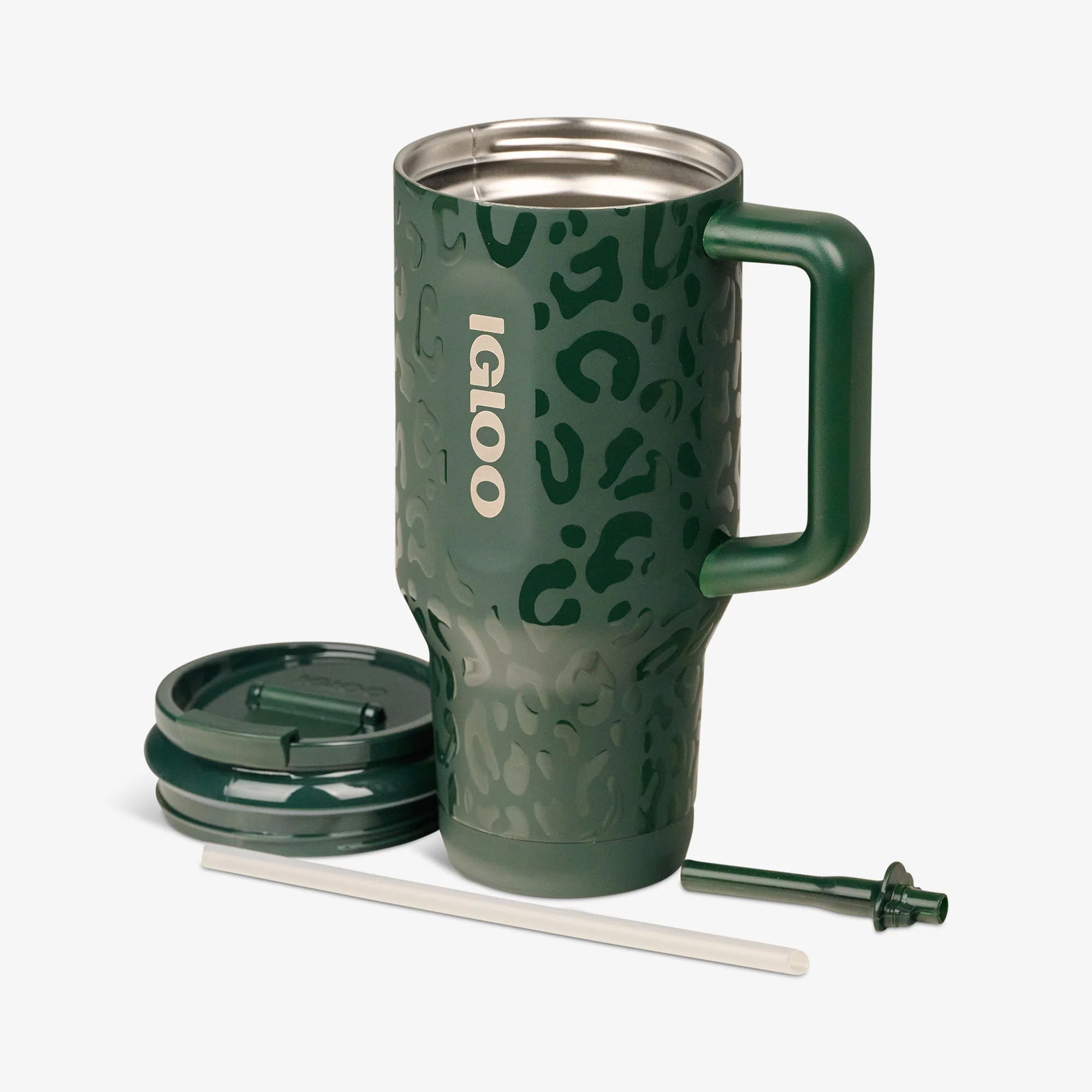 Igloo Camping Cooler NFL 32 Oz Leopard Flip n Sip Travel Mug - Image 3