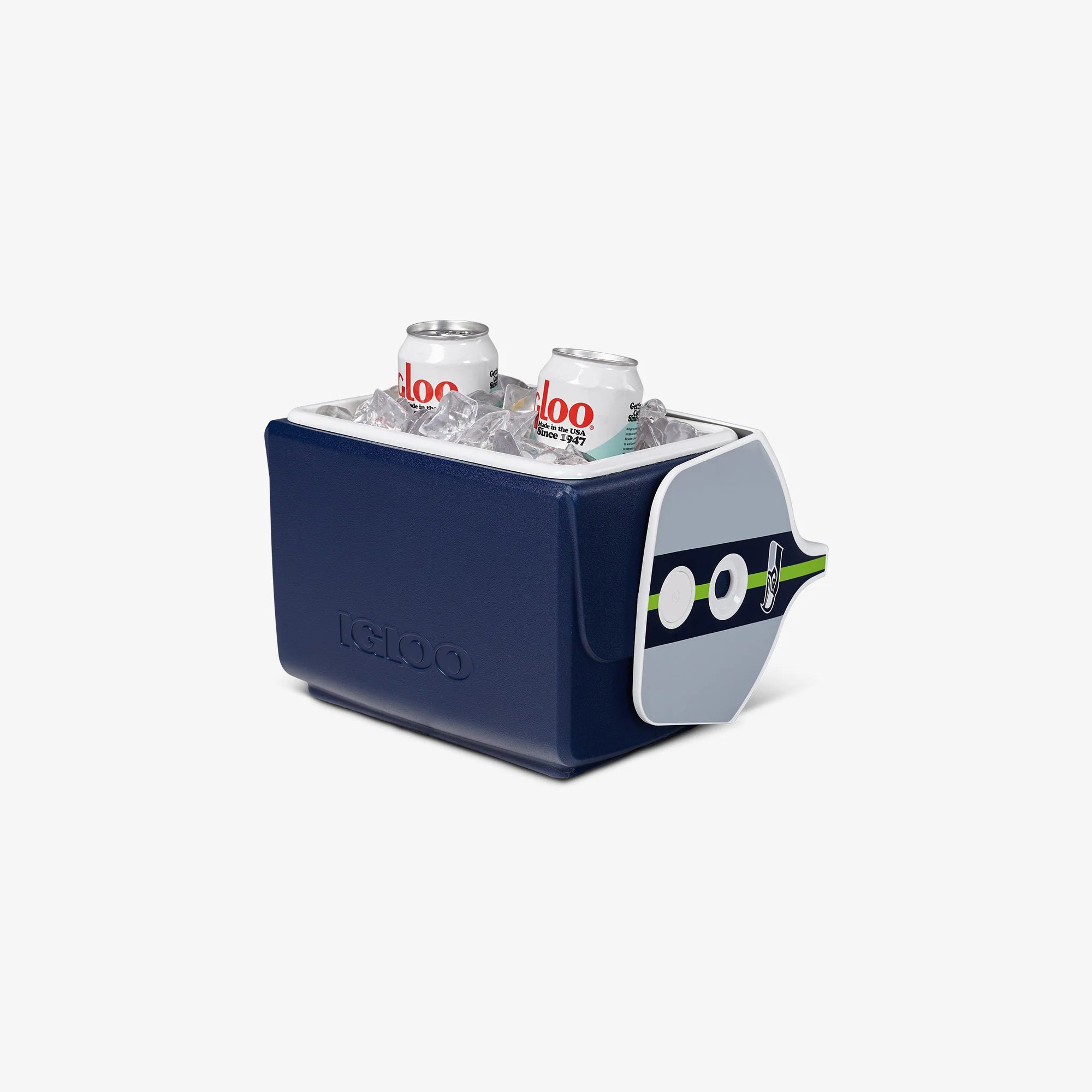 Igloo Camping Cooler Seattle Seahawks Little Playmate 7 Qt Cooler - Image 3