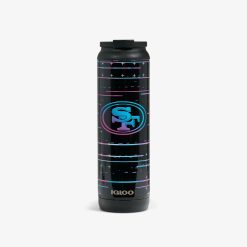 Igloo Camping Cooler NFL Neon San Francisco 49ers 20 Oz Flip n Sip Tumbler