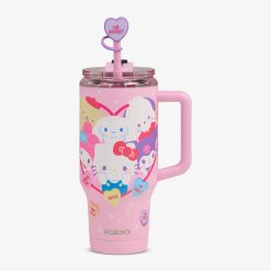 Igloo Camping Cooler Hello Kitty and Friends x Sweethearts Candies 32 Oz Travel Mug