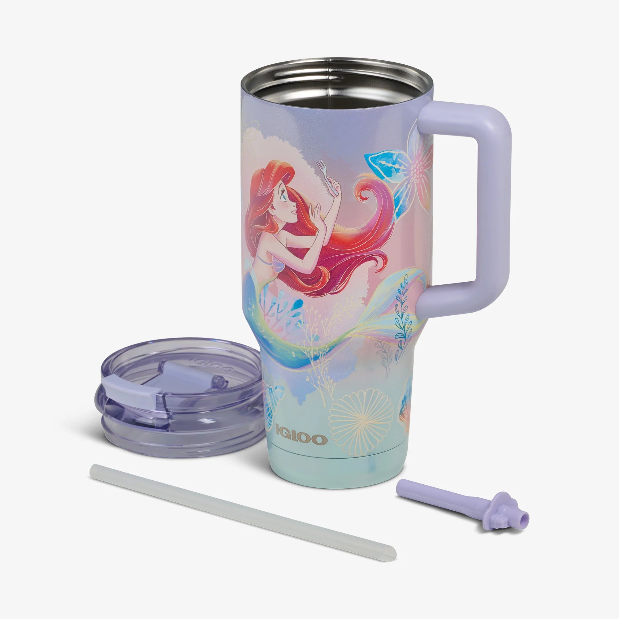 Igloo Camping Cooler Disney The Little Mermaid 32 Oz Travel Mug - Image 3