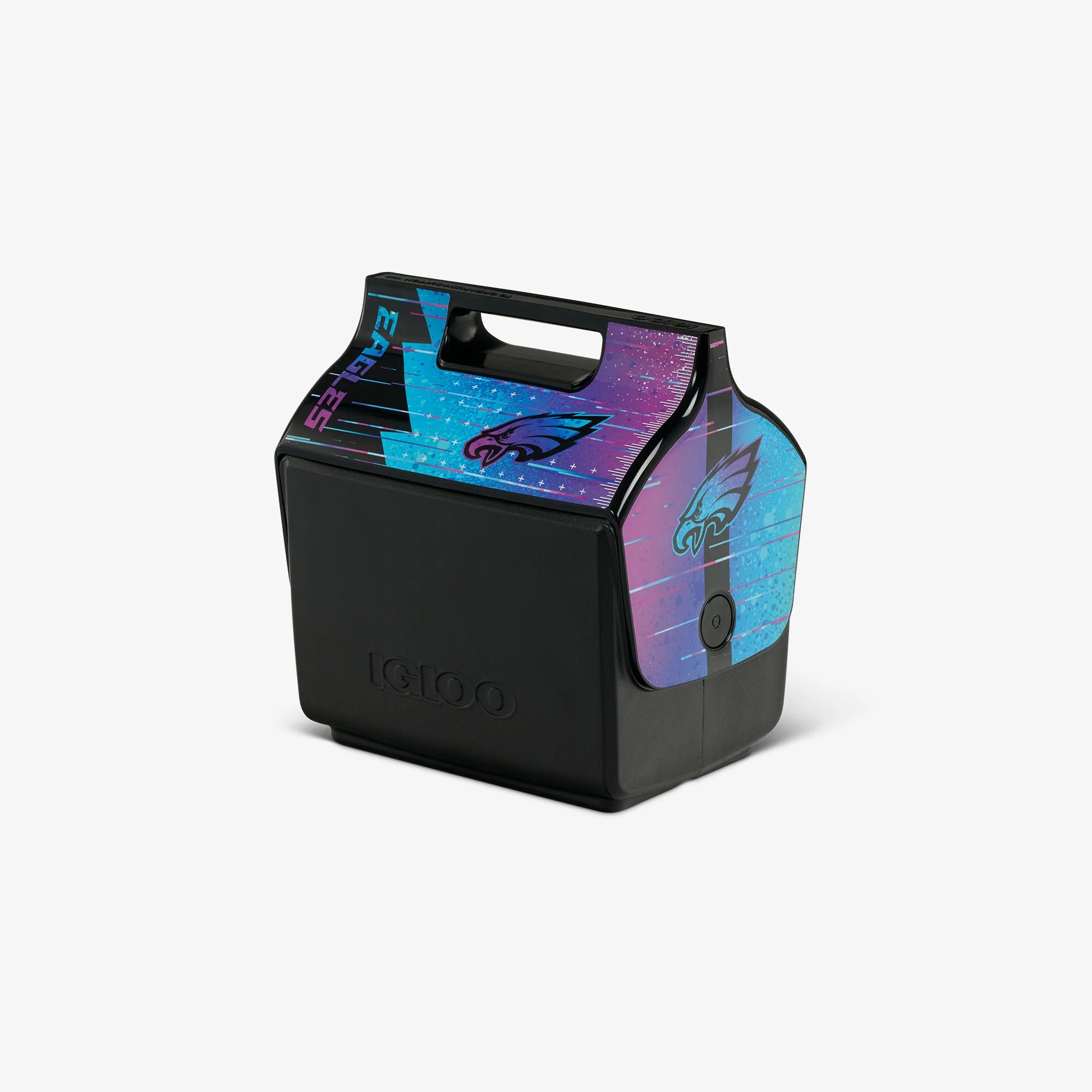 Igloo Camping Cooler NFL Neon Philadelphia Eagles Little Playmate 7 Qt Cooler - Image 2