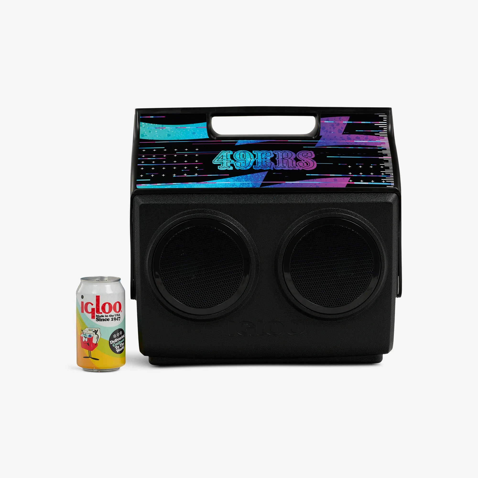 Igloo Camping Cooler NFL Neon San Francisco 49ers KoolTunes - Image 7