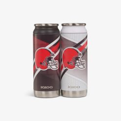 Igloo Camping Cooler Cleveland Browns Home & Away 16 Oz Can 2-Pack