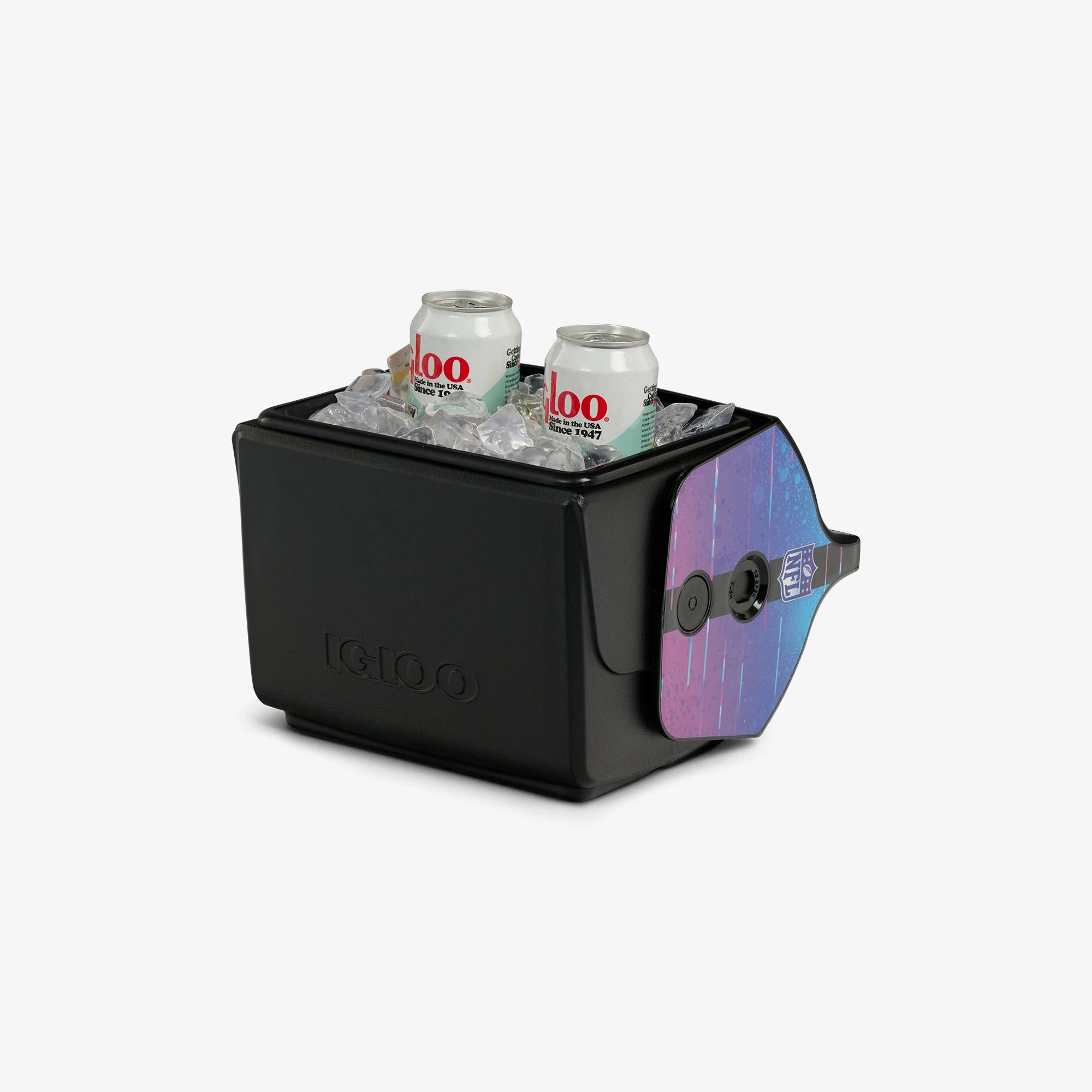 Igloo Camping Cooler NFL Neon Pittsburgh Steelers Little Playmate 7 Qt Cooler - Image 3
