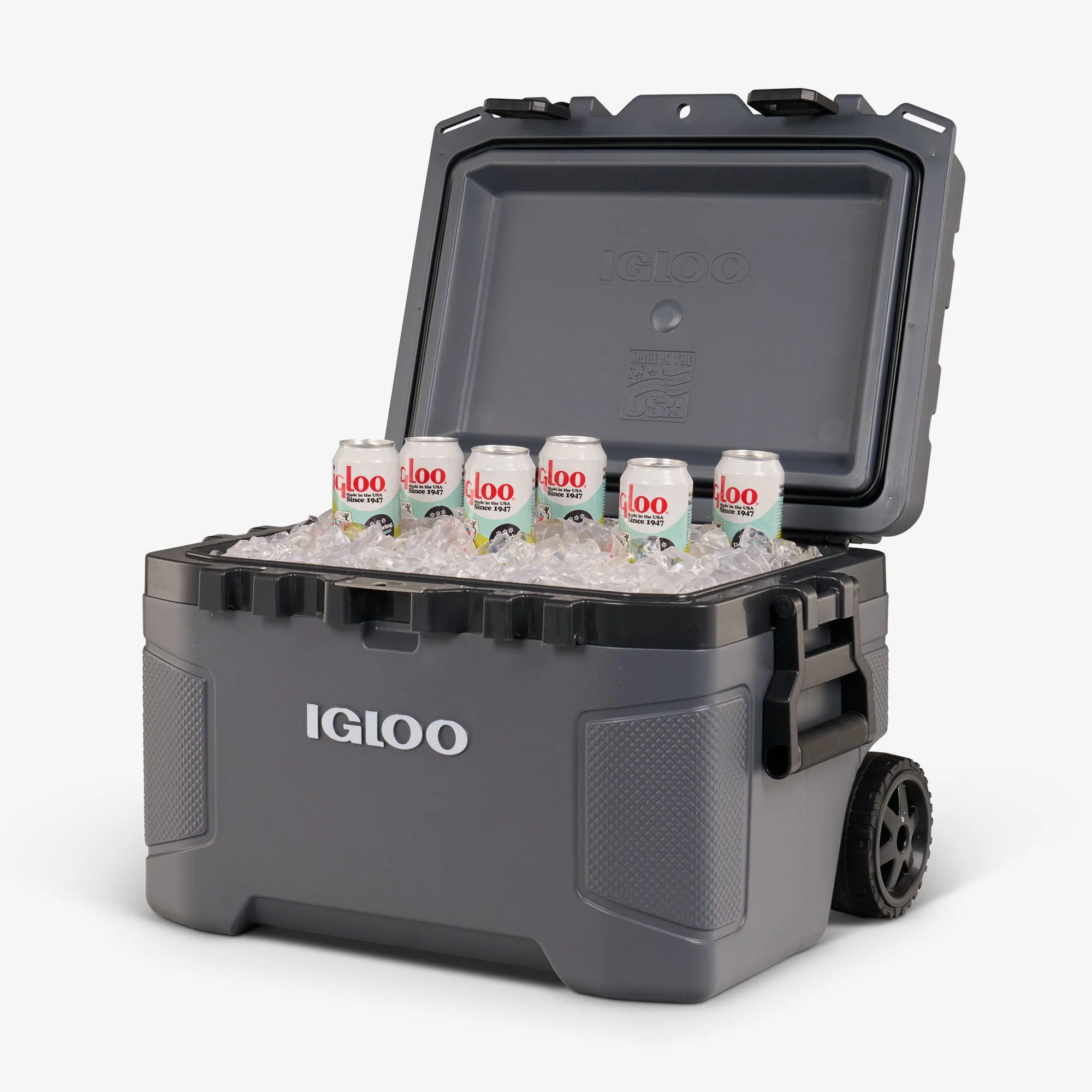 Igloo Camping Cooler Trailmate 52 Qt Roller Cooler - Image 14