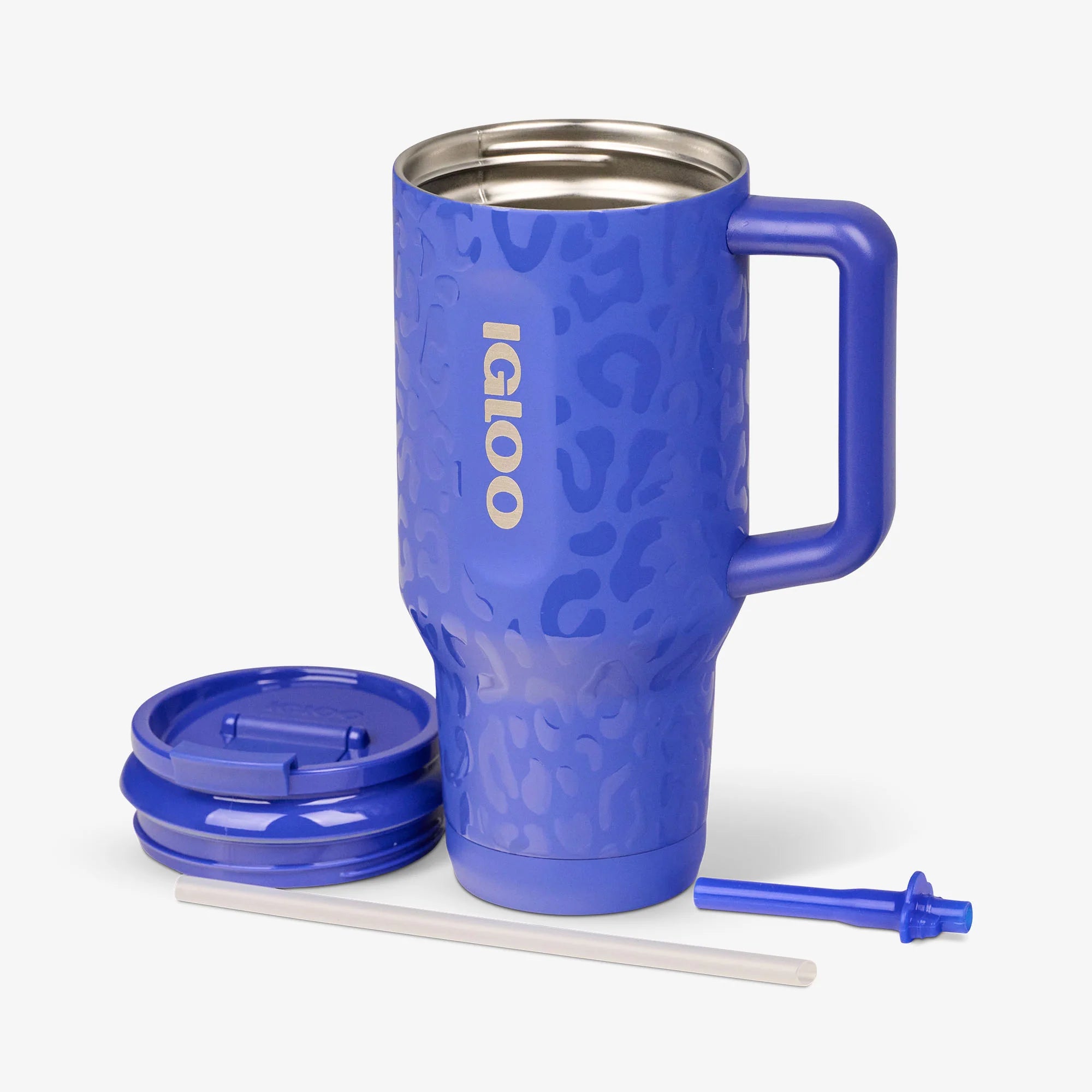 Igloo Camping Cooler NFL 32 Oz Leopard Flip n Sip Travel Mug - Image 73