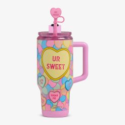 Igloo Camping Cooler Sweethearts Candies 32 Oz Travel Mug
