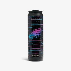 Igloo Camping Cooler NFL Neon Philadelphia Eagles 20 Oz Flip n Sip Tumbler