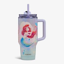 Igloo Camping Cooler Disney The Little Mermaid 32 Oz Travel Mug