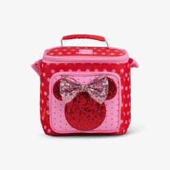 Igloo Camping Cooler Disney Minnie Mouse Polka Dots Square Lunch Cooler Bag