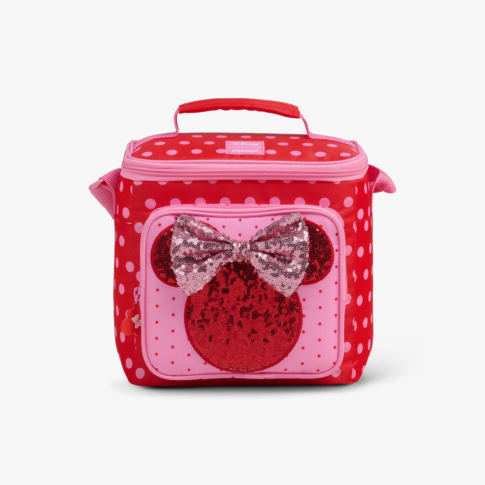 Igloo Camping Cooler Disney Minnie Mouse Polka Dots Square Lunch Cooler Bag