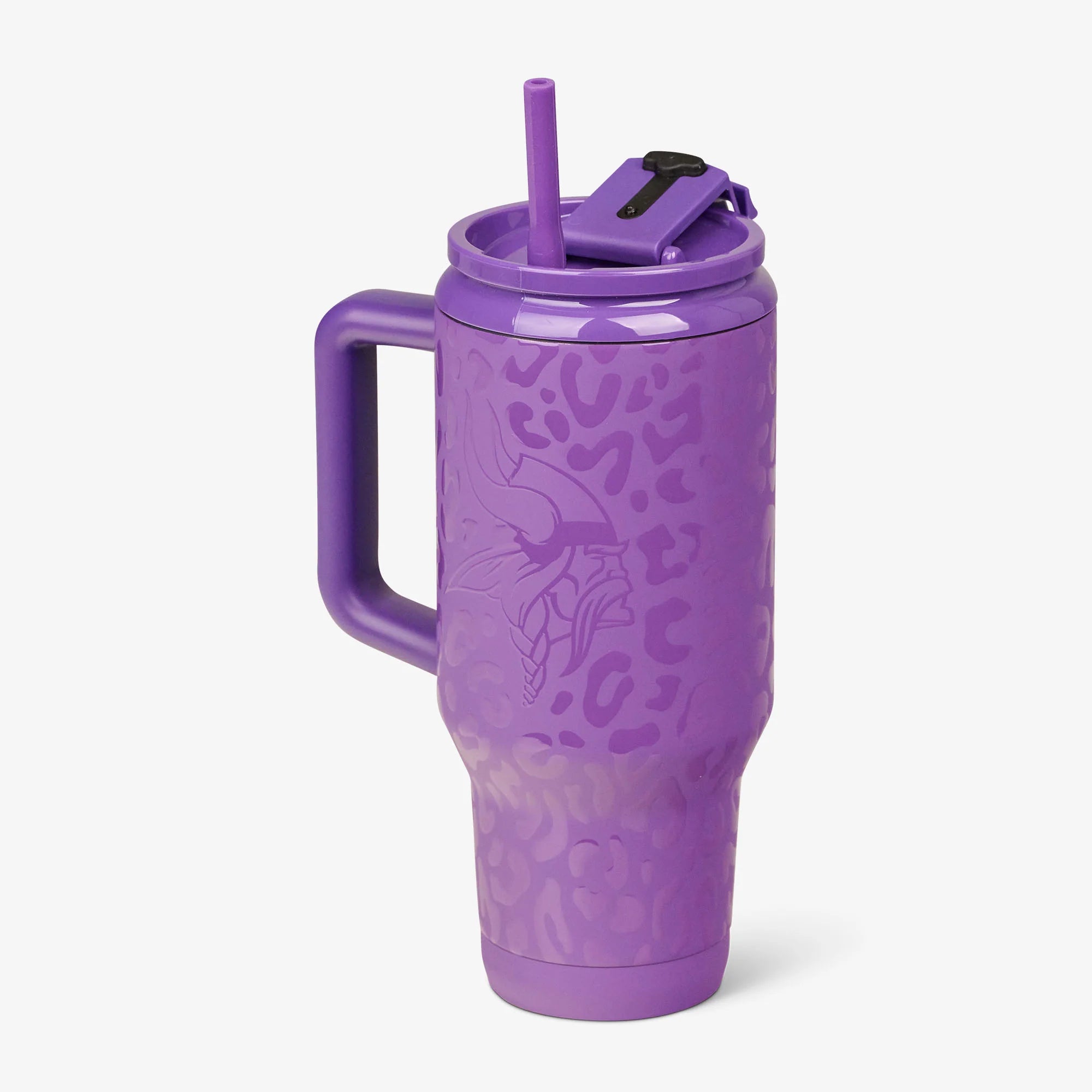 Igloo Camping Cooler NFL 32 Oz Leopard Flip n Sip Travel Mug - Image 8