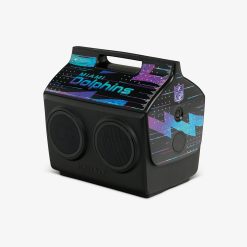 Alternative view of Igloo Camping Cooler NFL Neon Miami Dolphins KoolTunes