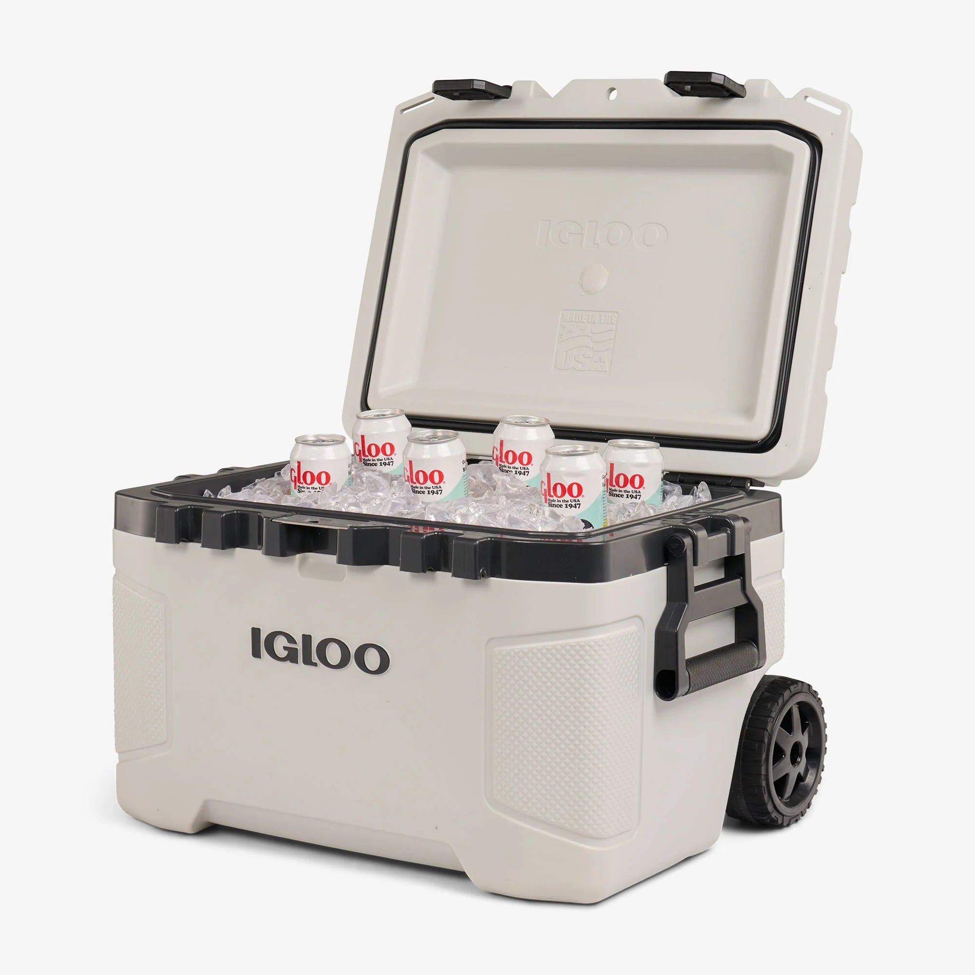 Igloo Camping Cooler Trailmate 52 Qt Roller Cooler - Image 26