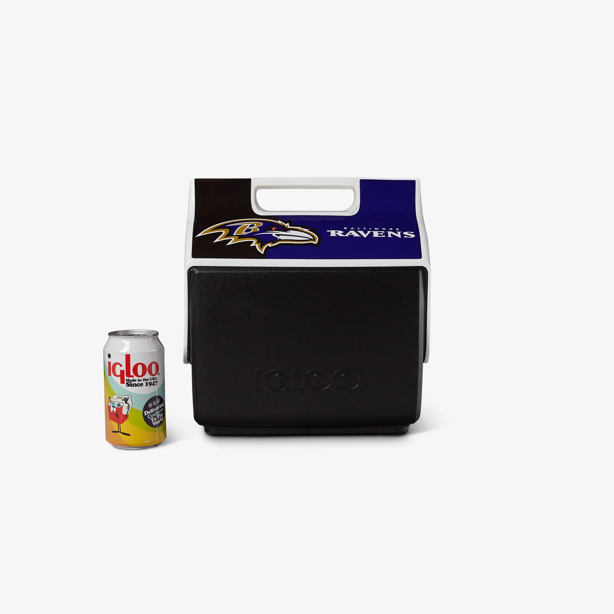 Igloo Camping Cooler Baltimore Ravens Little Playmate 7 Qt Cooler - Image 5