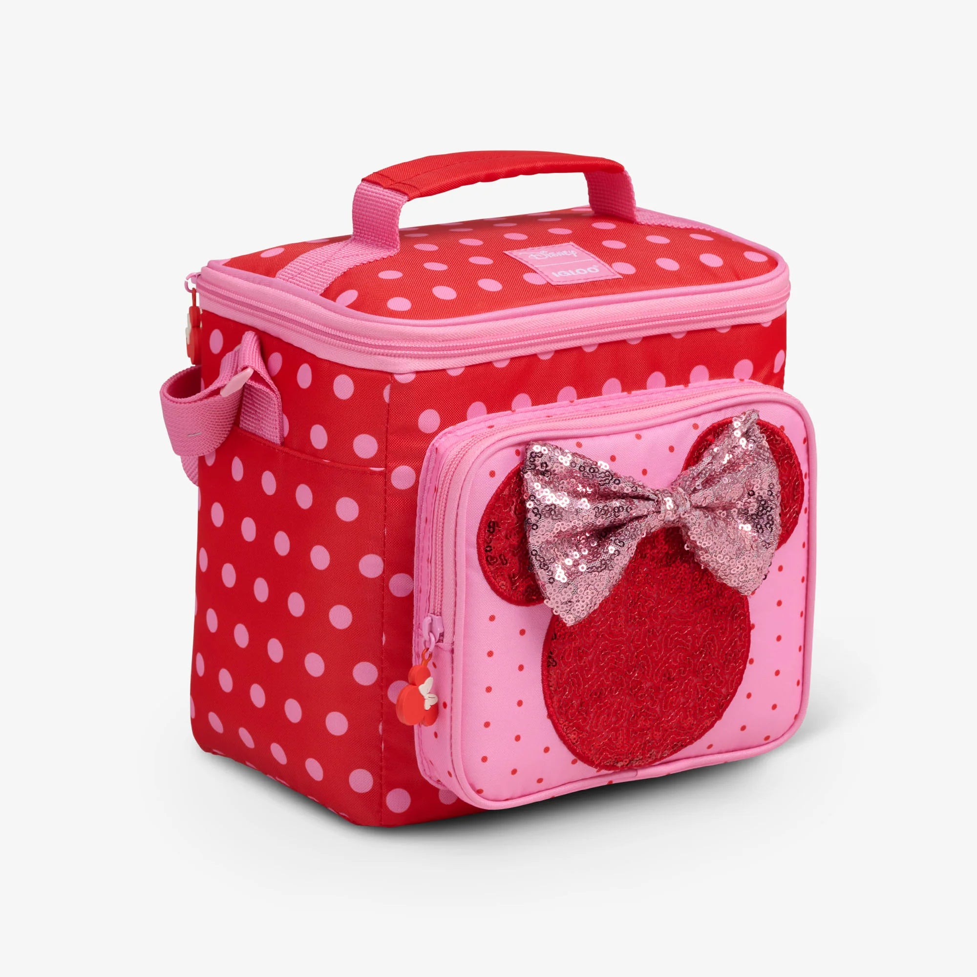 Igloo Camping Cooler Disney Minnie Mouse Polka Dots Square Lunch Cooler Bag - Image 5