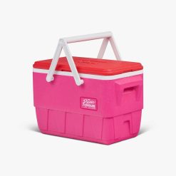 Alternative view of Igloo Camping Cooler Retro Picnic Basket 25 Qt Cooler