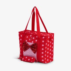 Alternative view of Igloo Camping Cooler Disney Minnie Mouse Polka Dots Dual Compartment Tote Cooler Bag