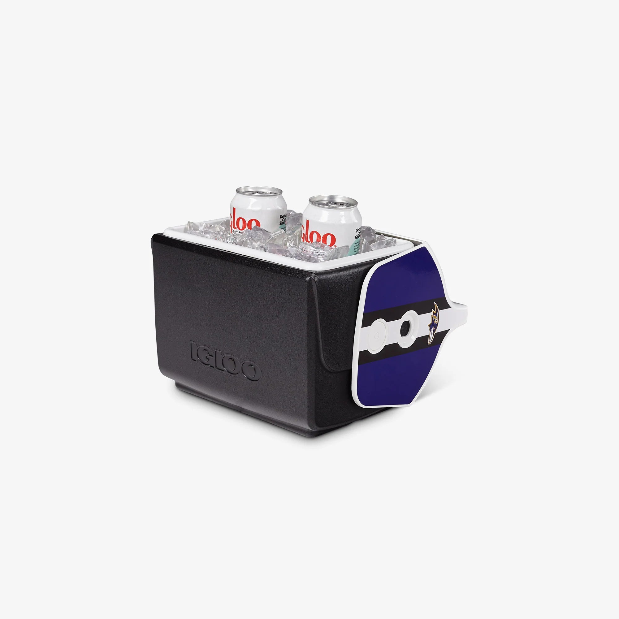 Igloo Camping Cooler Baltimore Ravens Little Playmate 7 Qt Cooler - Image 3