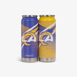 Igloo Camping Cooler Los Angeles Rams Home & Away 16 Oz Can 2-Pack