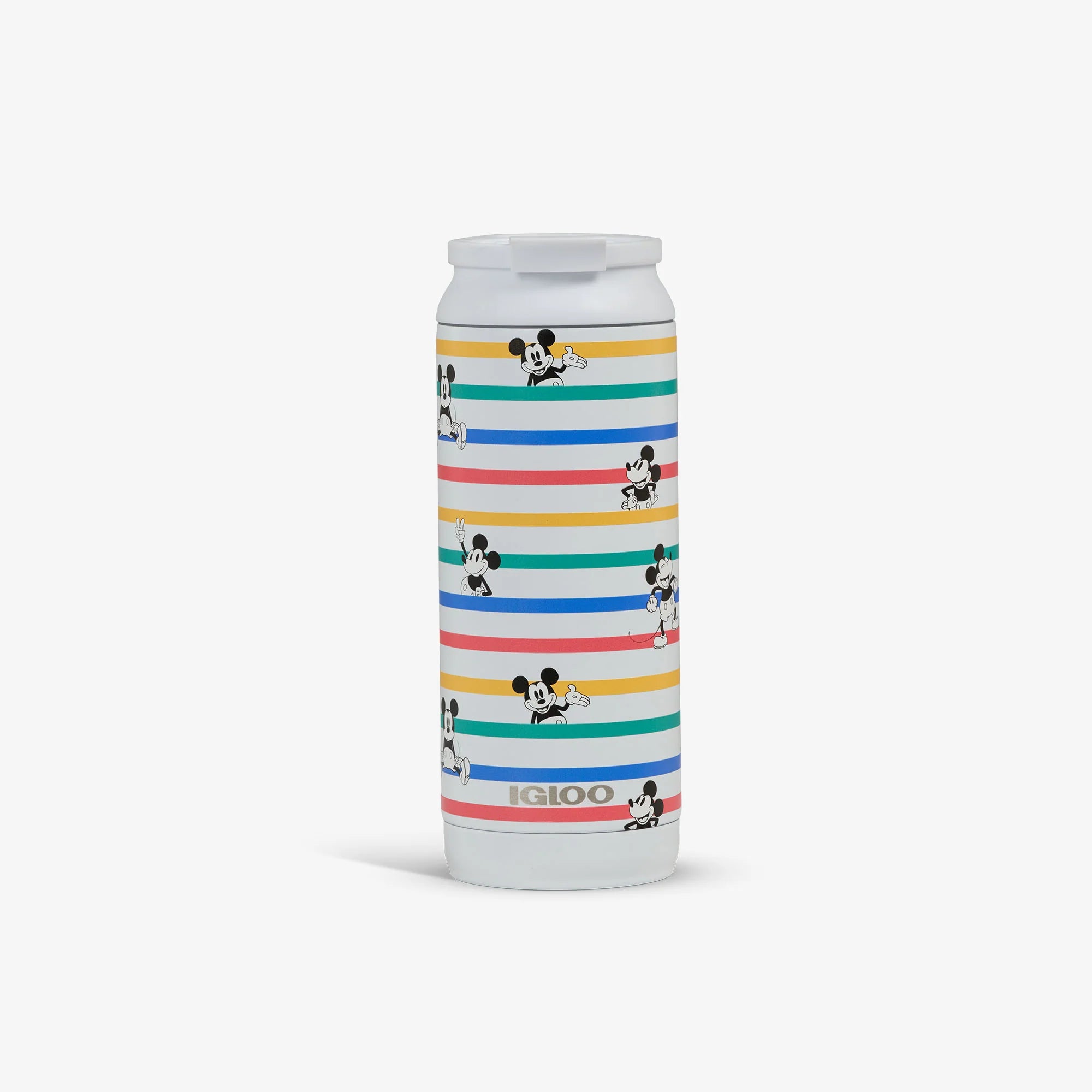 Igloo Camping Cooler Disney Mickey Mouse Stripe 16 Oz Flip n Sip Tumbler
