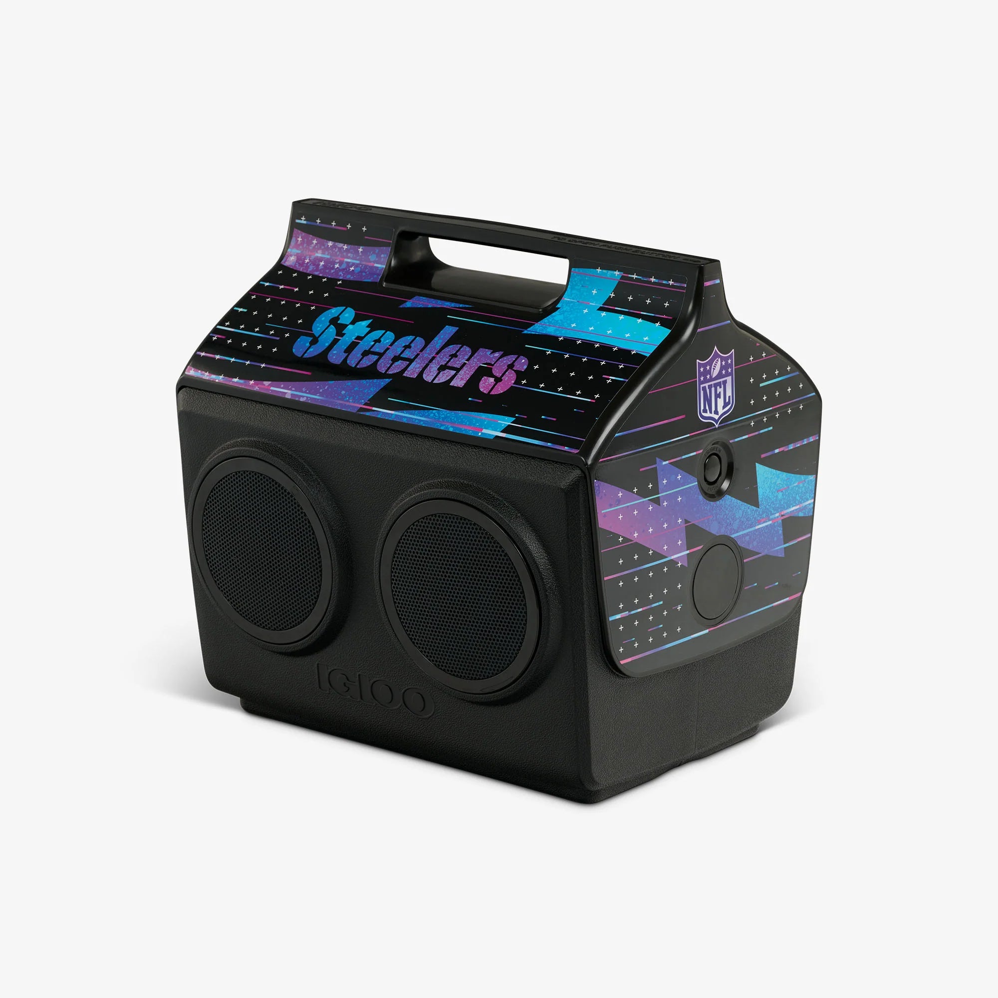 Igloo Camping Cooler NFL Neon Pittsburgh Steelers KoolTunes - Image 2