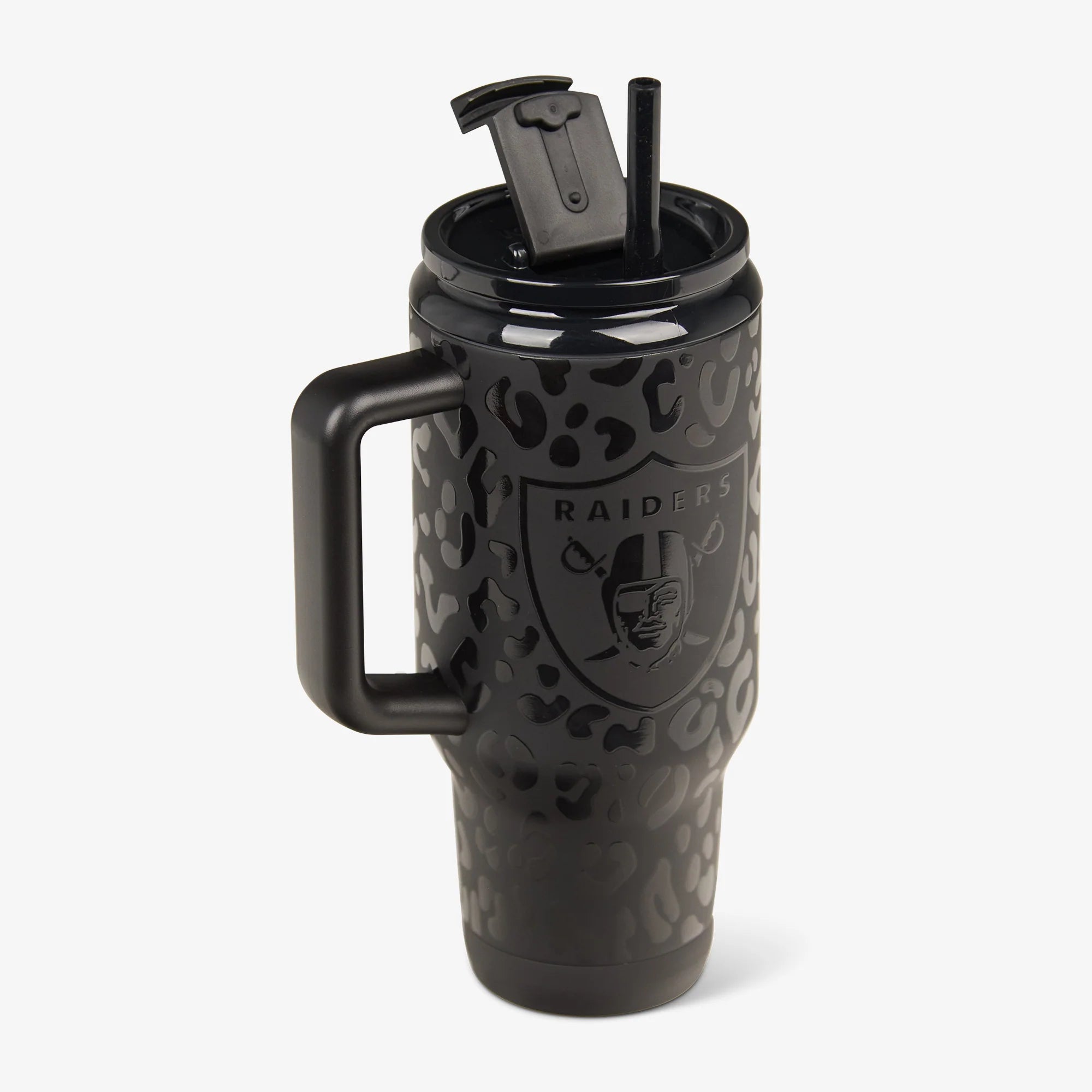 Igloo Camping Cooler NFL 32 Oz Leopard Flip n Sip Travel Mug - Image 20